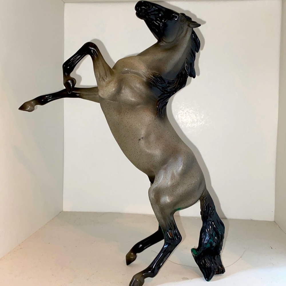Breyer Black and grey stallion